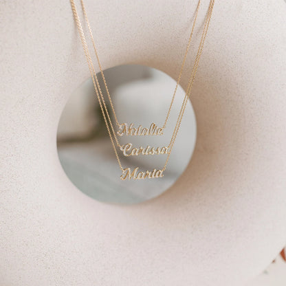 Collier Prénom avec Strass