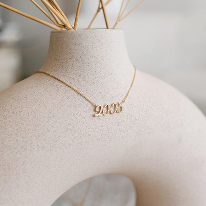 Collier Prénom avec Strass