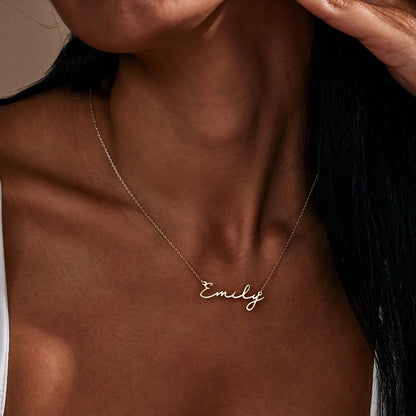 Collier Prénom Signature