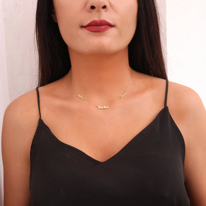 Collier Multi-Prénoms Personnalisé