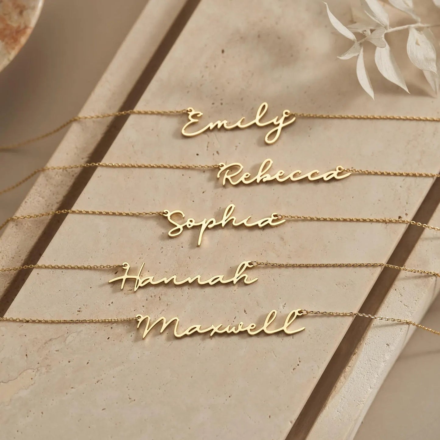 Collier Prénom Signature